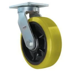 10" Polyurethane Kingpinless Swivel Caster