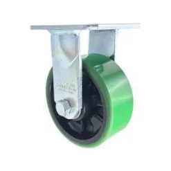 5" Polyurethane on Glass-Filled Nylon Rigid Caster