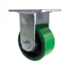 4" Polyurethane on Glass-Filled Nylon Rigid Caster