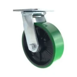 6" Polyurethane on Glass-Filled Nylon Swivel Caster