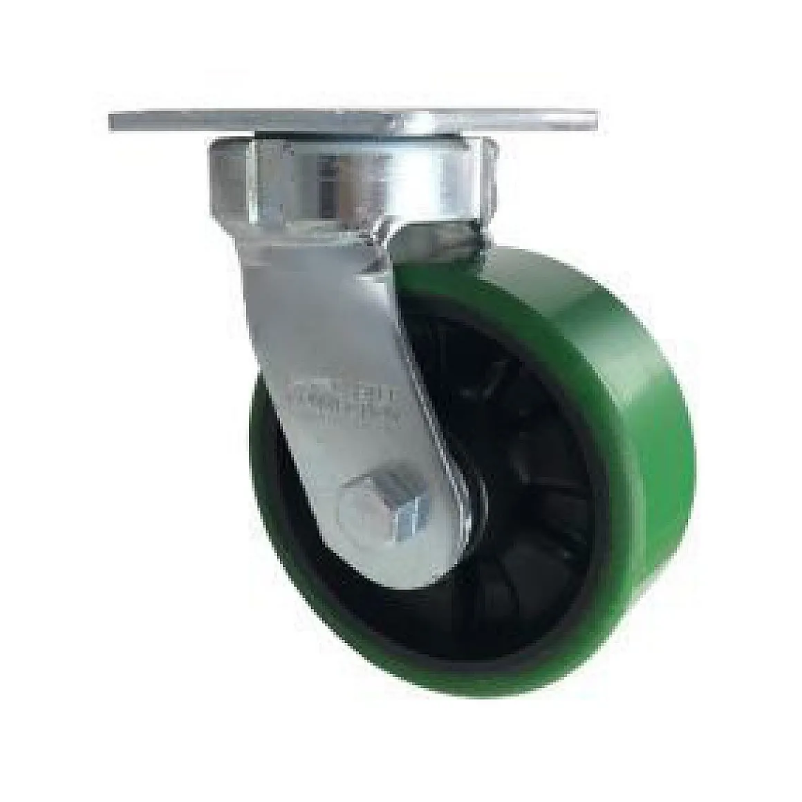 5" Polyurethane on Glass-Filled Nylon Kingpinless Swivel Caster