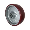 10" Polyurethane on Iron Wheel