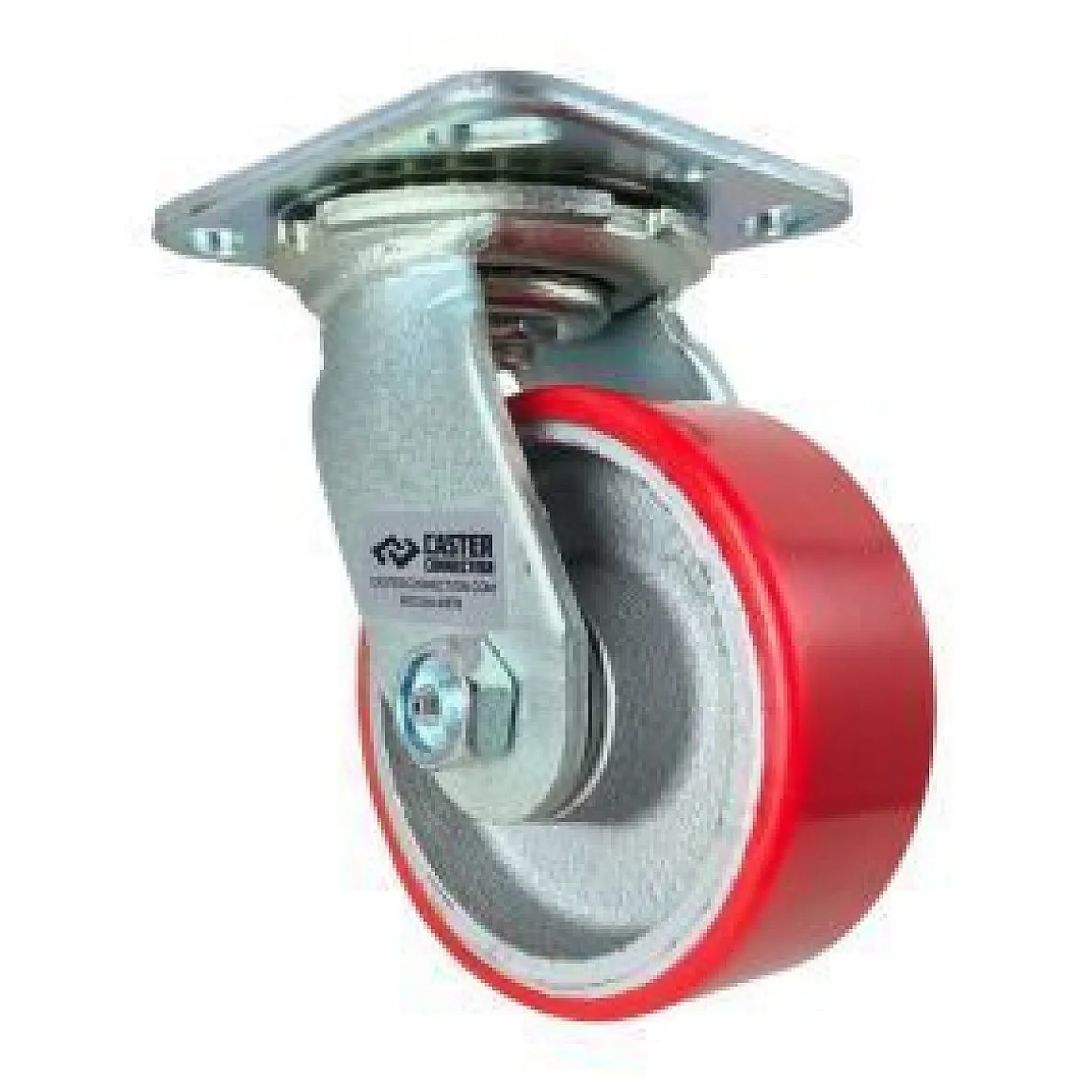 4" Polyurethane on Steel Swivel Caster