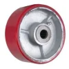 5" Polyurethane on Steel Wheel
