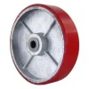 8" Polyurethane on Steel Wheel