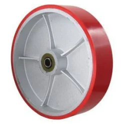 12" Polyurethane on Steel Wheel