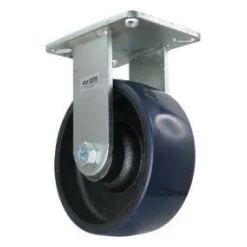8" Polyurethane Rigid Caster
