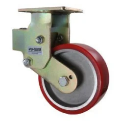 6" Polyurethane Spring-Loaded Rigid Caster