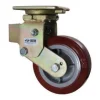 6" Polyurethane Spring-Loaded Swivel Caster