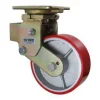 6" Polyurethane Spring-Loaded Swivel Caster