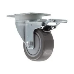 3" Polyurethane Swivel w/ Total Lock Brake