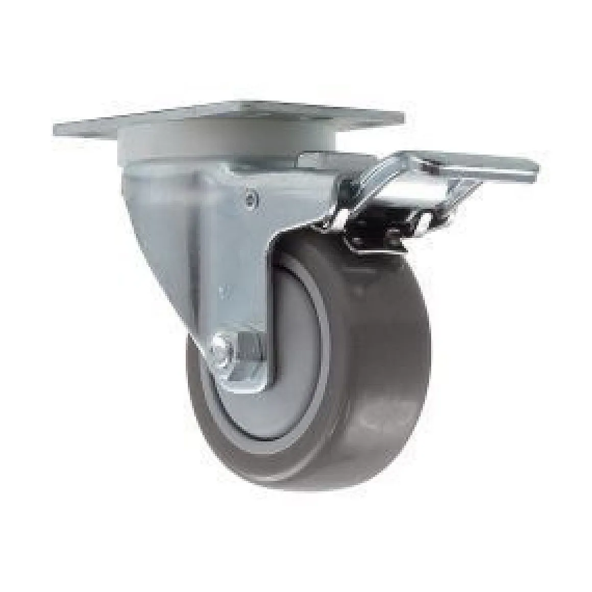 3" Polyurethane Swivel w/ Total Lock Brake