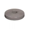 Round Gray Caster Bumper