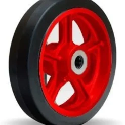 8" Rubber Wheel