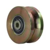 4" Solid Steel V-Groove Wheel