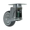 4" Spring-Loaded TPR Rigid Caster