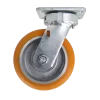6" Stainless Steel CC Apex Kingpinless Swivel Caster