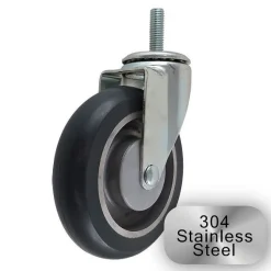 5" Stainless Steel CC Apex Swivel Caster