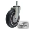 5" Stainless Steel CC Apex Swivel Caster