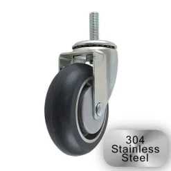 4" Stainless Steel CC Apex Swivel Caster