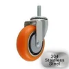 4" Stainless Steel CC Apex Swivel Caster