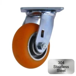 5" Stainless Steel CC Apex Swivel Caster