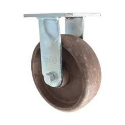 6" Stainless Steel High-Temp Nylon Rigid Caster