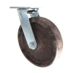 8" Stainless Steel High-Temp Nylon Swivel Caster