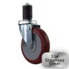 5" Stainless Steel Polyurethane Swivel Caster