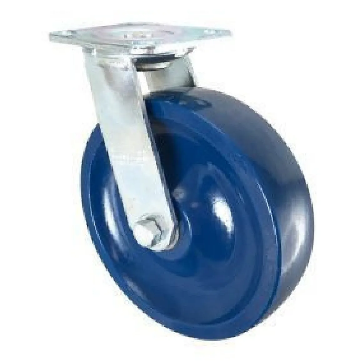 8" Stainless Steel Solid Polyurethane Swivel Caster