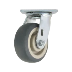 5" Stainless Steel Thermoplastic Rubber Swivel Caster