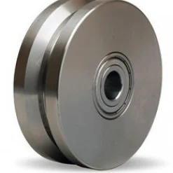 4" Stainless Steel V-Groove Wheel