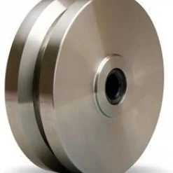 6" Stainless Steel V-Groove Wheel
