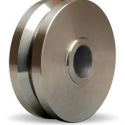 6" Stainless Steel V-Groove Wheel