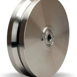 8" Stainless Steel V-Groove Wheel
