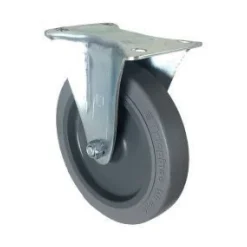 5" Thermoplastic Rubber Rigid Caster