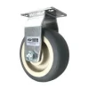 5" Thermoplastic Rubber Rigid Caster