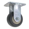 4" Thermoplastic Rubber Rigid Caster