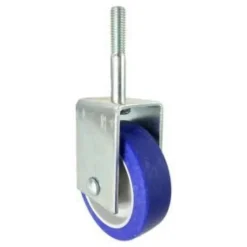 4" Thermoplastic Rubber Rigid Caster