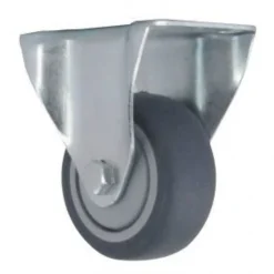 3" Thermoplastic Rubber Rigid Caster