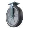 12" Thermoplastic Rubber Rigid Caster