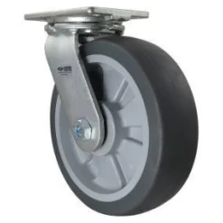 10" Thermoplastic Rubber Swivel Caster