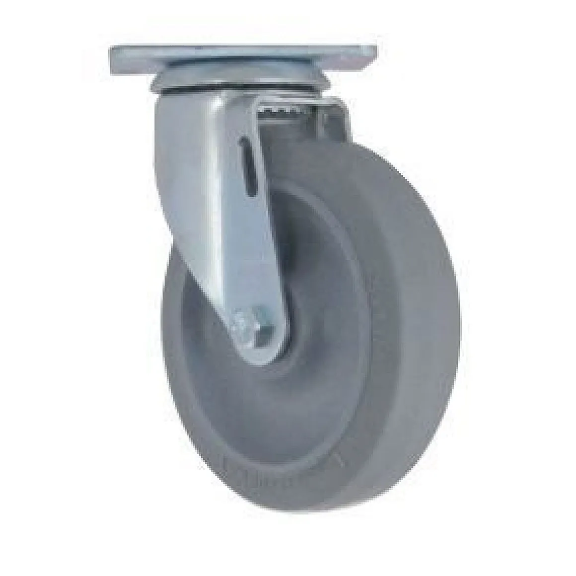 5€ Thermoplastic Rubber Swivel Caster