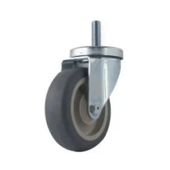 4" Thermoplastic Rubber Swivel Caster