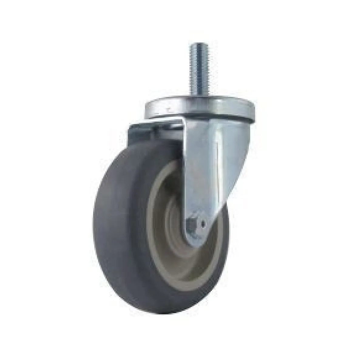 4" Thermoplastic Rubber Swivel Caster