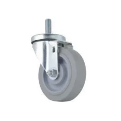 4" Thermoplastic Rubber Swivel Caster