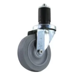 4" Thermoplastic Rubber Swivel Caster