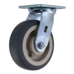 6" Thermoplastic Rubber Swivel Caster