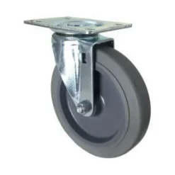 5" Thermoplastic Rubber Swivel Caster