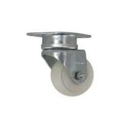 2.75" White Nylon Air Cargo Swivel Caster